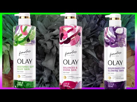 NEW OLAY FEARLESS ARTIST SERIES BODY WASH AND OUTLAST SCENTS || BODY WASH  REVIEW || Everything Empo