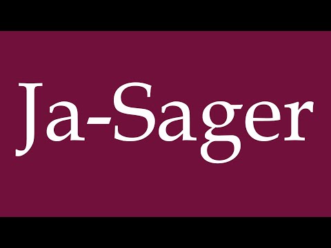 How to Pronounce ''Ja-Sager'' (Yes-sayer) Correctly in German