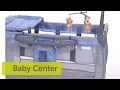 миниатюра 0 Видео о товаре Манеж-кровать Hauck Babycenter, Multi Dots Sand