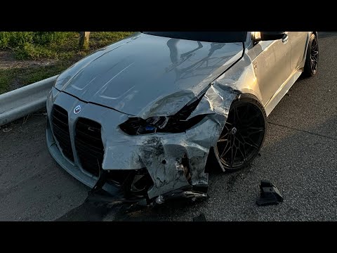 Crashed my g80 m3 ( Squeeze team run )