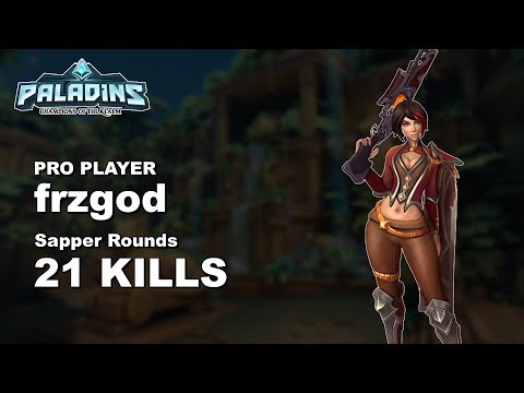 frzgod Vivian 21 KILLS!! Paladins Pro (SSG) Ranked Gameplay