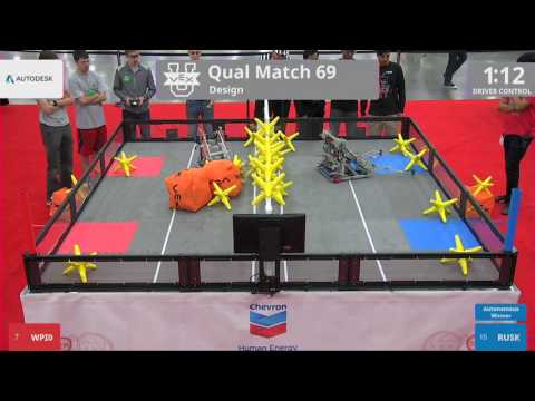 2017 VEXU Design Q69 - WPI0 vs RUSK - 37 to 14