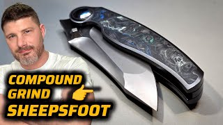 This Knife Has Layers With a Crazy Blade Grind