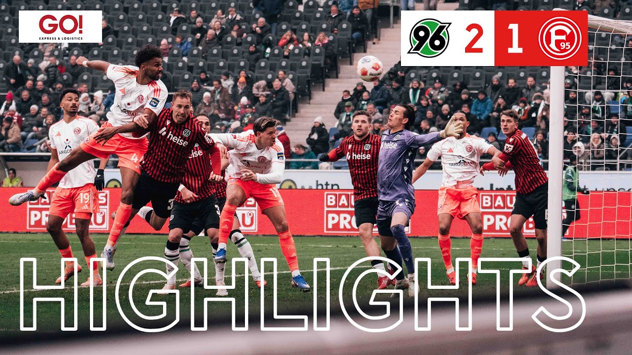 Hannover 96 vs Fortuna Düsseldorf Highlights