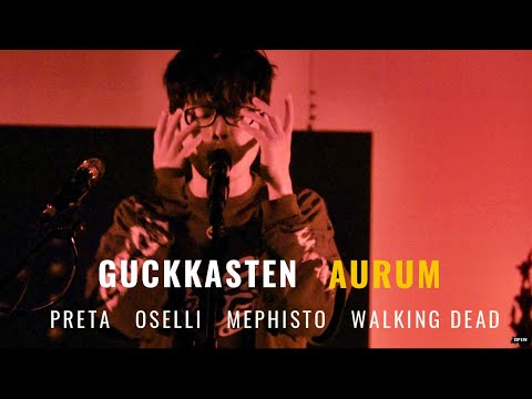 국카스텐 (Guckkasten) 3집 발매콘 [AURUM] PRETA + OCELLI + MEPHISTO+ WALKING DEAD 