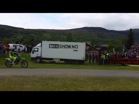 André Villa FMX-show VillaParken Vågå 2015