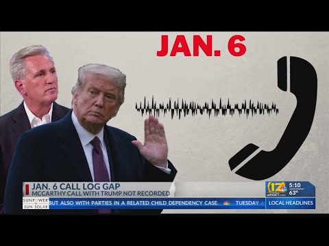 White House records show over 7-hour gap in Trump's Jan. 6 call log