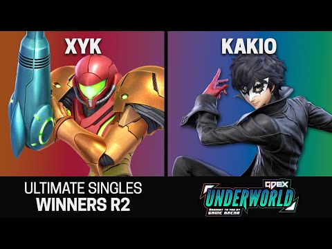 GDEX Underworld 2023 Singles Winners R2 - XYK (Samus, Sora) vs kakio (Joker) - SSBU Tournament