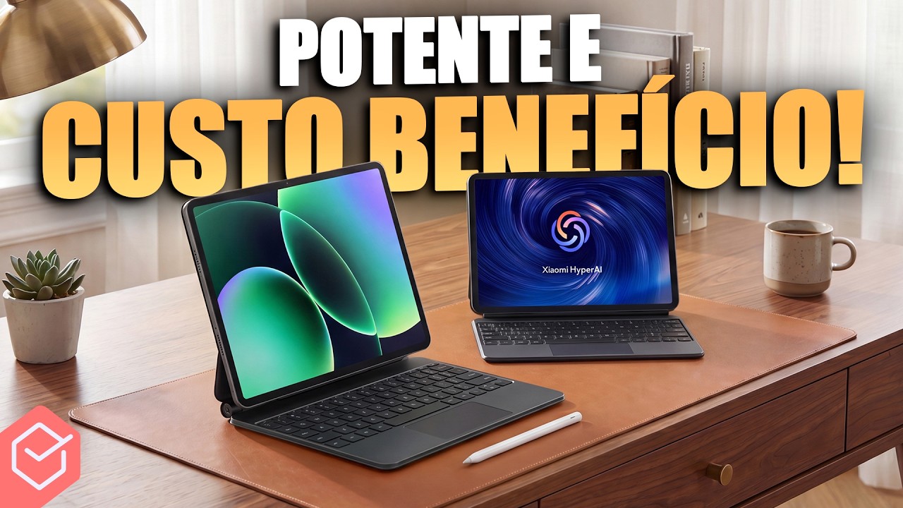 Miniatura da avaliação em vídeo de Tablet XIAOMI Pad 8 Pro 12GB Cinza