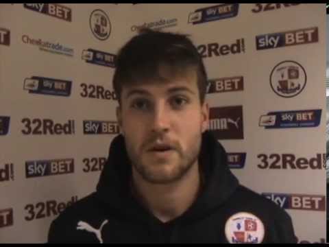Reaction: Crawley Town's Conor Henderson and Mat Sadler