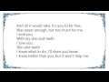 Joe Henry - Skin and Teeth Lyrics