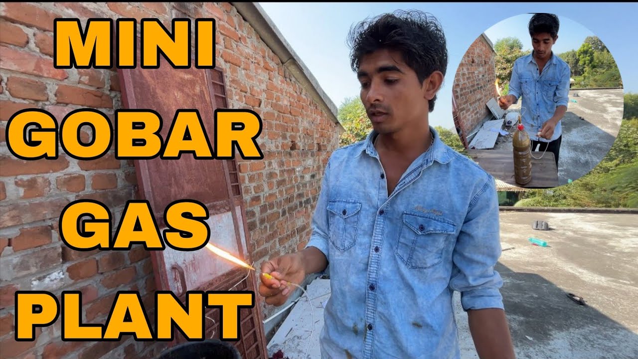 How To Make Mini Gobar Gas Plant In Bottle In MilanTestzone experiment