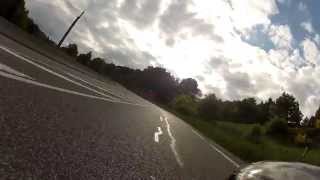 preview picture of video 'Thurins - Saint Martin en Haut / Ducati Monster 1100 Evo 2011'