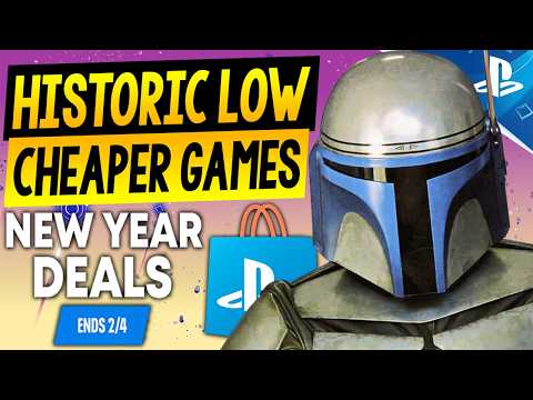 TONS of Great HISTORIC LOW PRICES PSN New Year Deals Sale PS5/PS4 Game Deals EVEN CHEAPER!