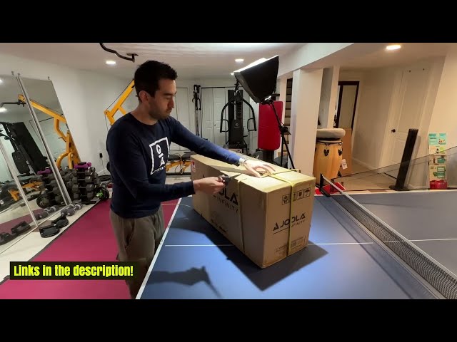 Vídeo relacionado con JOOLA Hugo Calderano Edge - Juego de tenis de mesa, 2 raquetas de ping pong + 3 pelotas de ping pong + funda de ping pong - 6 piezas