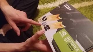 MSI GeForce GT 1030 2GH LP OC - відео 1