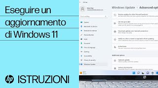 Esecuzione di un aggiornamento di Windows 11