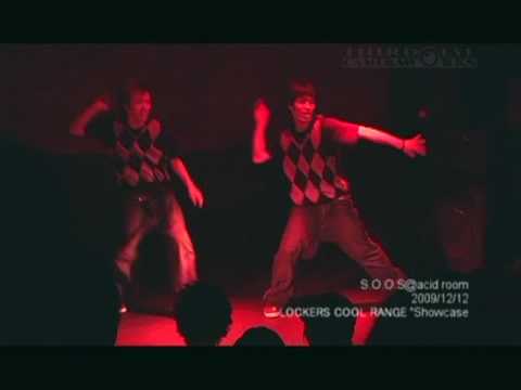 "LOCKERS COOL RANGE" [STYLE OF OLD SKOOL SAPPORO@acid room]20091212