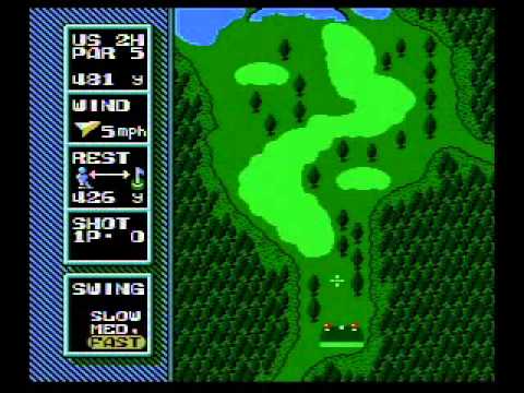 NES Open Tournament Golf Wii