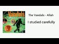 The Vandals - Allah ( video lyric)