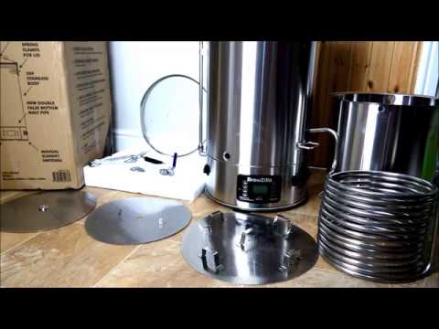 Robobrew Brewzilla 65L HomeBrew Machine by KegLand **Unboxing** with PubShedsTV - first impressions!