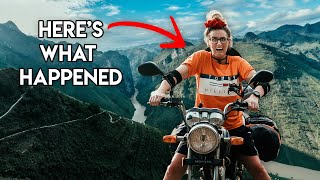 My FIRST time riding a MOTORBIKE (In VIETNAM...🇻🇳)