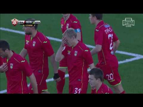Dmitry Sysouev's goal. FC Ufa vs CSKA | RPL 2015/16
