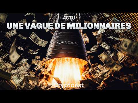 SpaceX a rendu 4 000 personnes millionnaires