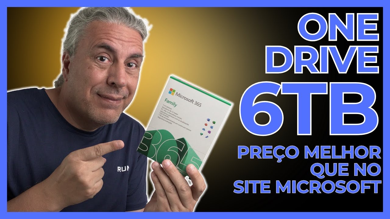 ONEDRIVE 6TB de armazenamento, melhor custo beneficio - office 365 PREÇO MENOR QUE SITE DA MICROSOFT