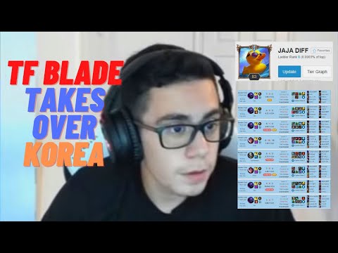How TF Blade Reaches Rank 10 KR
