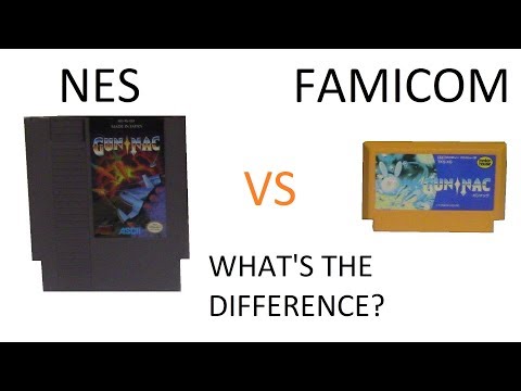 NES vs Famicom. Gun Nac Review. Best NES Shmup!