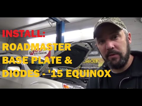 Install Roadmaster Base Plate 3160-1B / Light Isolating Diodes - Chevrolet Equinox