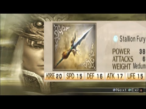 Dynasty Warriors 5 - Ma Chao - Stage 2: Battle of Tong Gate - Unlock 4th weapon: Stallion Fury
