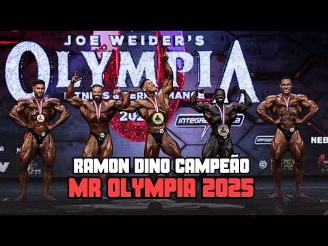 RAMON DINO CHAMPION OF MR. OLYMPIA 2025! HE'S FROM BRAZIL!
