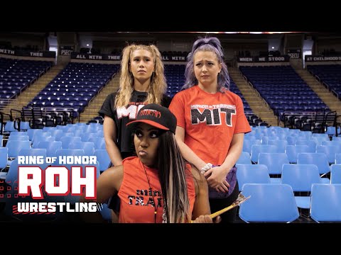 #ROH Women's World Champion Athena Trains Her Minions Billie Starkz & Lexy Nair | ROH TV 09/21/23