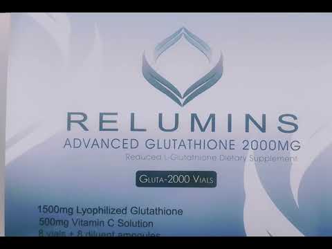 Relumins 1500mg Advanced Glutathione Injection