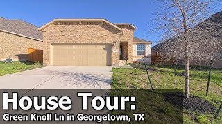 MLS House Tour: 141 Green Knoll Ln in Georgetown, TX - Recent Build With Lovely Finishes