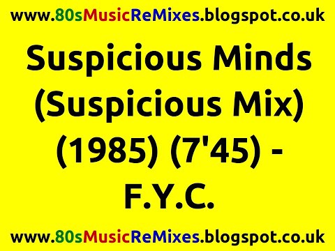 Suspicious Minds (Suspicious Mix) - Fine Young Cannibals | 80s Club Music | 80s Club Mixes | 80s Pop