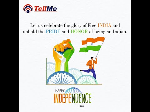 Happy Independence Day 2021 | Celebrating India's Freedom | Tellme Digiinfotech