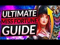 ULTIMATE MISS FORTUNE GUIDE to HARD CARRY - Combos, Mechanics, Tricks and Builds - LoL ADC Tips - GameLeap LoL Challenger Guides ULTIMATE MISS FORTUNE GUIDE to HARD CARRY - Combos, Mechanics, Tricks and Builds - LoL ADC Tips