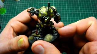 Lets Paint A: Battle Armour Dreadnaught Furibundus: Part Two.