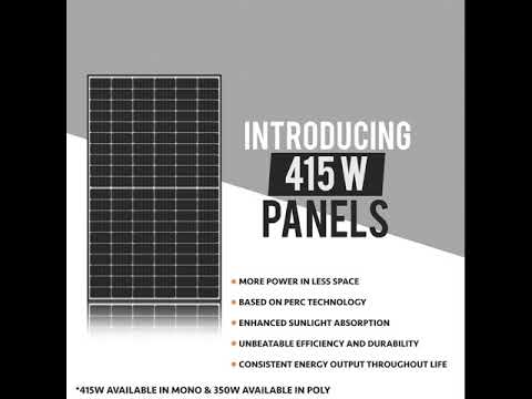 Novergy 415W Mono Solar Panel | Maximum Power Generation | Solar Cell - Novergy Solar