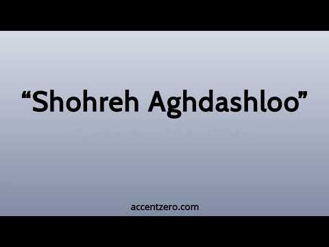 Pronounce "Shohreh Aghdashloo" - Russian accent vs. native U.S.
