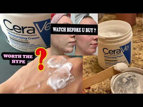 Cerave  Moisturizing Cream Review for all types of skin | An Honest Review