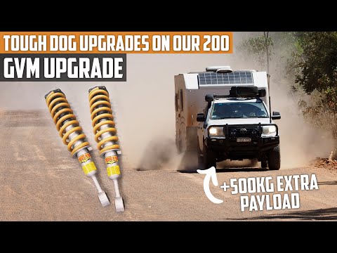 Toyota LandCruiser 200 Series Suspension Upgrade | Tough Dog GVM Kit & Airbags Installed