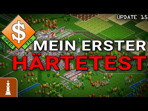 Mein ERSTER HÄRTETEST in openTTD #2 | Update 15
