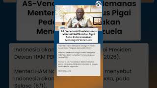 Natalius Pigai Klaim Putra Indonesia Akan Menangani Konflik AS Vs Venezuela