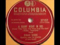Dinah Shore - A Rainy Night In Rio on 1946 Columbia 78 rpm record.
