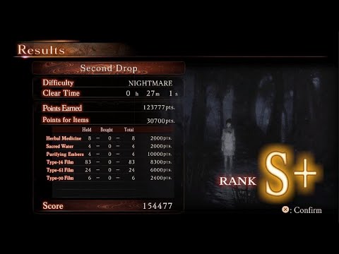 Project Zero: Maiden of Black Water - Second Drop S+ Nightmare