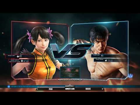 CG Rage Quit Week 0 - Tekken 7 Winner's Elims  - Biggie vs IVan